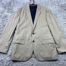 J.Crew Ludlow Slim fit Suit Jacket Italian Stretch Chino Tan 42R