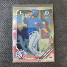 2019 Bowman Chrome - Prospects Leonardo Jimenez #BCP-180 Refractor /499 (RC)