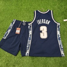 Mitchell And Ness NCAA SWINGMAN JERSEY GEORGETOWN 95 ALLEN IVERSON Set Men’s M