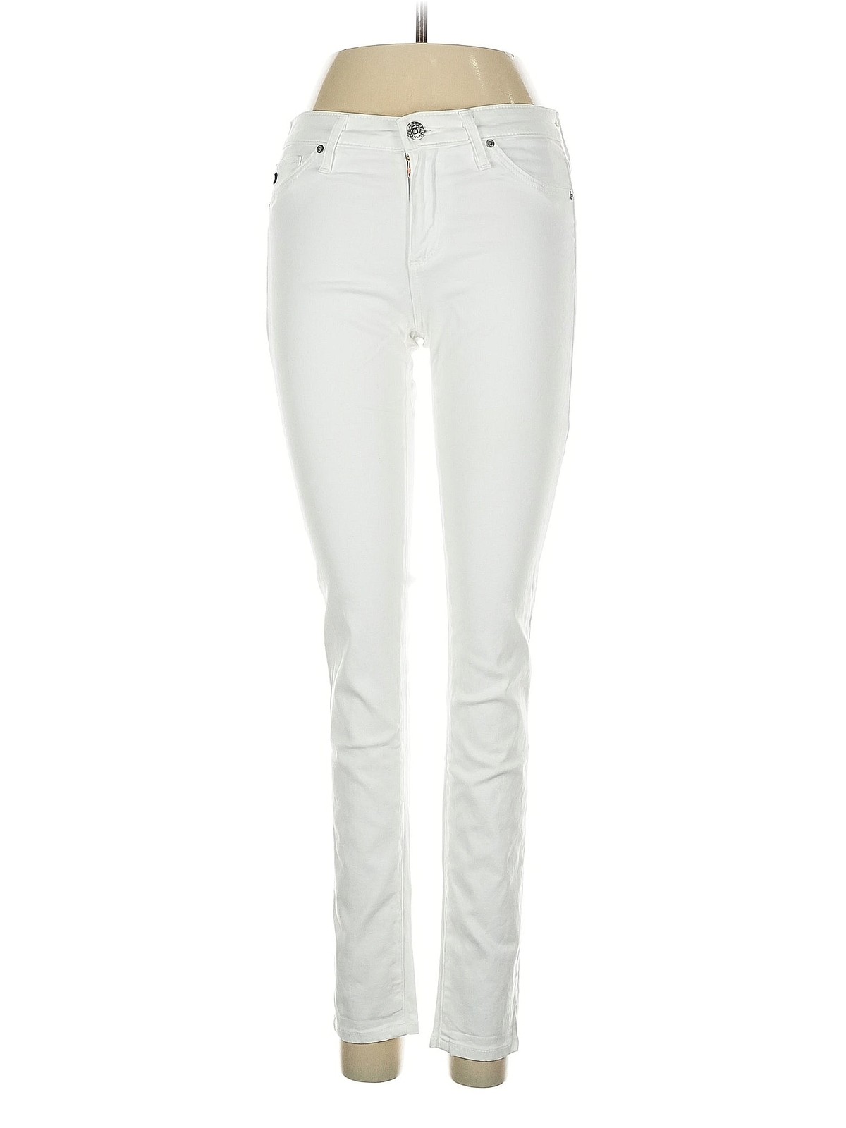 Adriano Goldschmied Women Ivory Jeans 25W