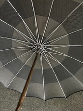 Parasol Umbrella with Gold-Filled Handle Engraved Excellent Condition