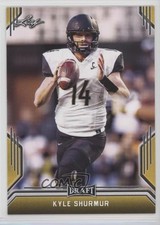 2019 Leaf Draft Gold Kyle Shurmur #48 0s0