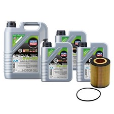 8L Liqui Moly Special Tec AA 5W-30 Hengst Engine Oil Change Kit for LR2 V70 XC90