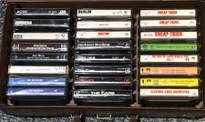 76 Cassette Tapes Lot Rock Metal 80s 70s Zeppelin Queen Stones READ