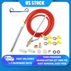 Wet Sandblasting Kit For Pressure Washer - 5000 PSI 1/4 Inch Quick Connect