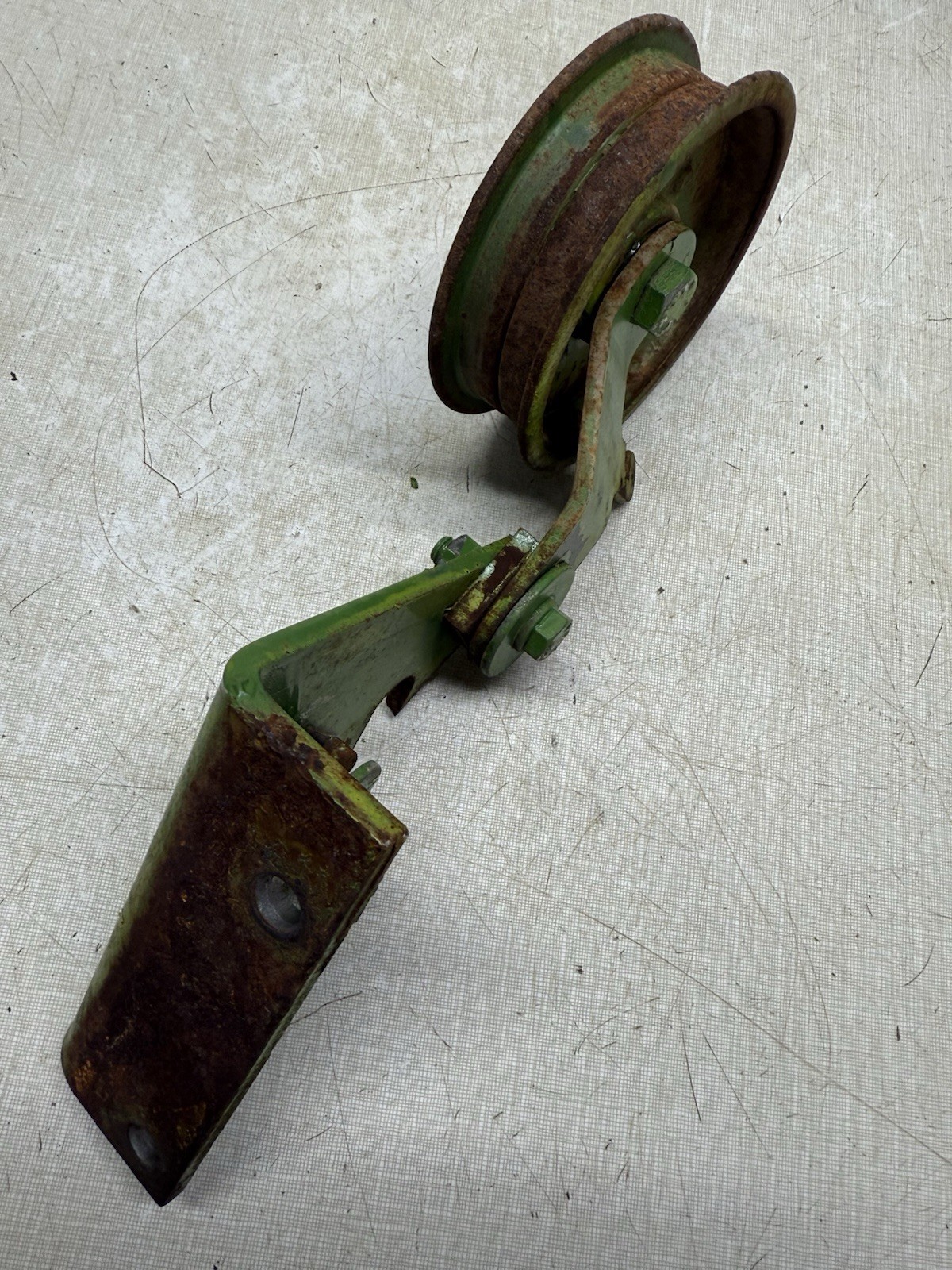 1971 John Deere 70 Round Fender Lawn Tractor Drive Idler Support With Arm