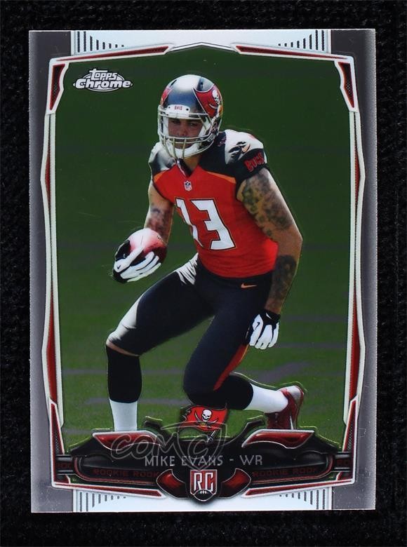 2014 Topps Chrome Mike Evans (Ball in Right Arm) #185 Rookie RC