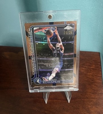 Topps Chrome 2026 Anthony Edwards #17 Minnesota Timberwolves 20/25
