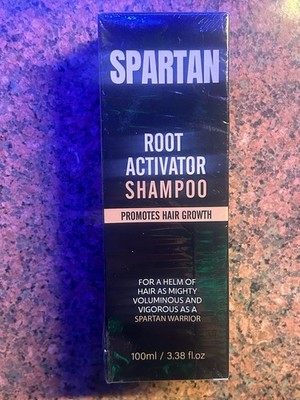 SPARTAN. Root Activator Shampoo. Promotes Hair Growth. 100 ml.Exp.31/03/2028.New