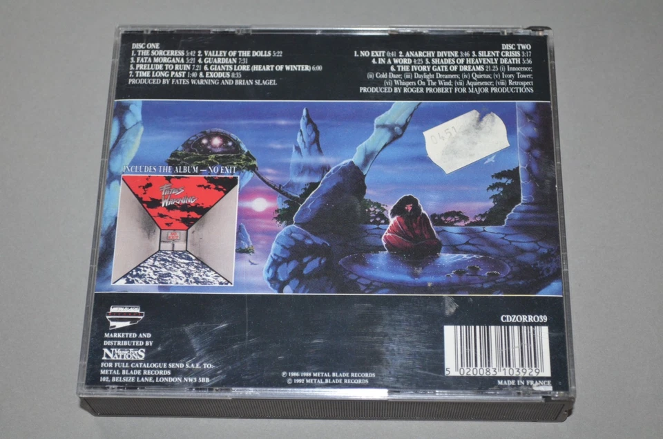 Fates Warning – Awaken The Guardian/No Exit / Metal Blade 1992 / 2CD Box / Rar - Bild 4 von 4