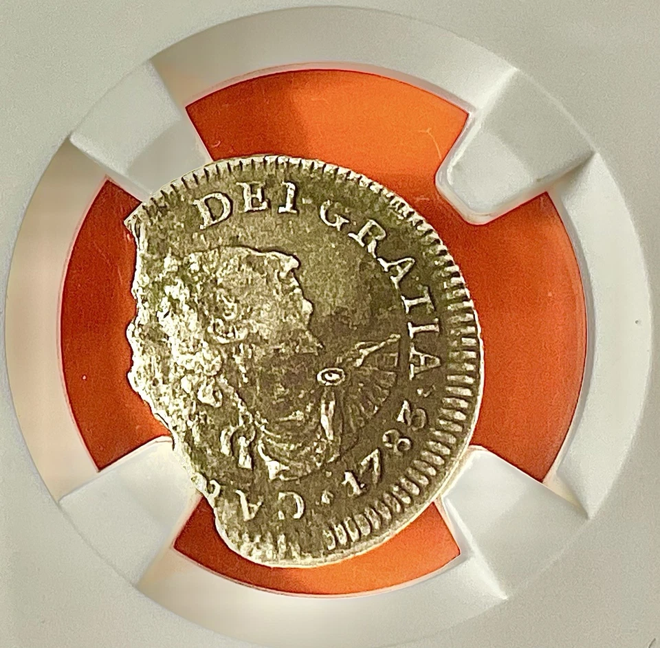 NGC Mexico 1/2 Real ✦ EL CAZADOR Shipwreck Silver ✦ Sunken Treasure - Image 3 of 4