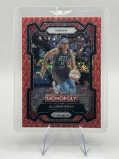 2024 Panini Prizm Monopoly WNBA - Chance Question #6 Allisha Gray 22/25 SSP!