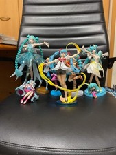 Hatsune Miku Figure Lot - 8pcs Set - Prize Figures - Pre-owned