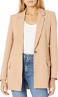 NWT $75 The Drop Women's Blake Long Blazer Praline Tan Lined Size Small New — photo 1