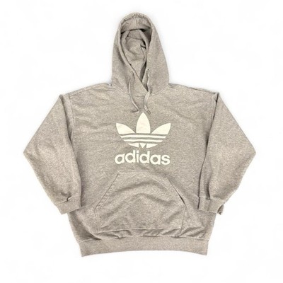 Adidas Hoodie Gray Training Pullover Lightweight Men's size M