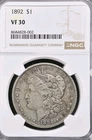 1892 P Morgan Silver Dollar VF30 Bx 1 36