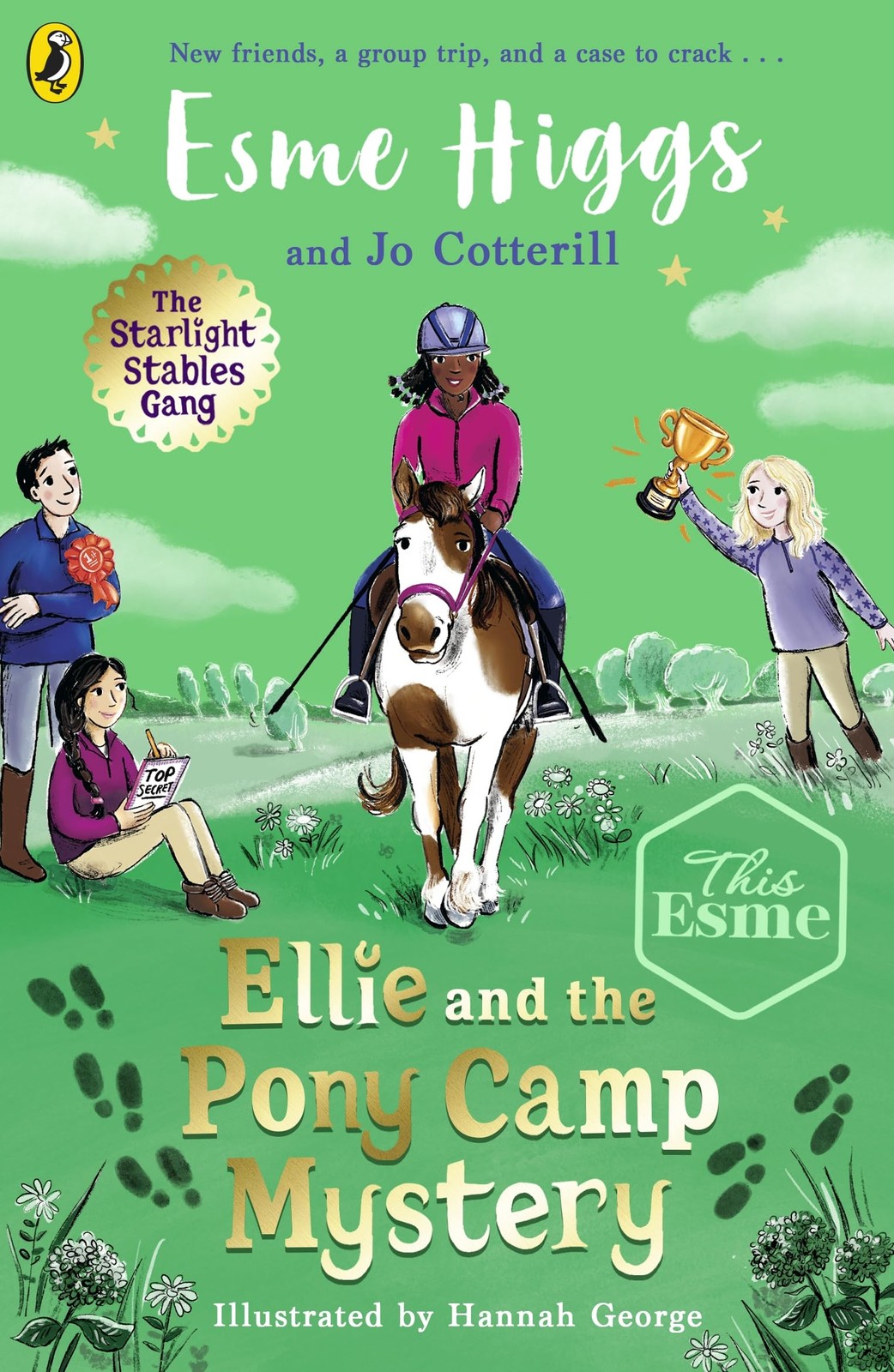 The Ellie and the Pony Camp Mystery (The Starlight Stables Gang,