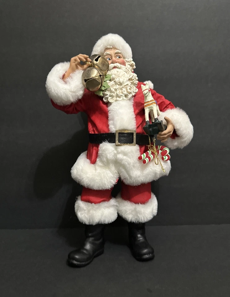 Ashley Cooper Kringlekins Santa Christmas Jingle Bell Rock, Original Box Vintage - Image 3 of 4