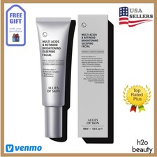 Allies of Skin Multi Acids  Retinoid Sleeping Facial 1.7 oz NEW IN BOX