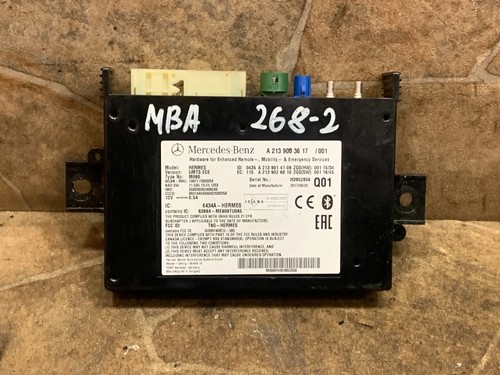 MERCEDES-BENZ E W213 Bluetooth Steuergerät A2139003617 3.00 Diesel 34487394