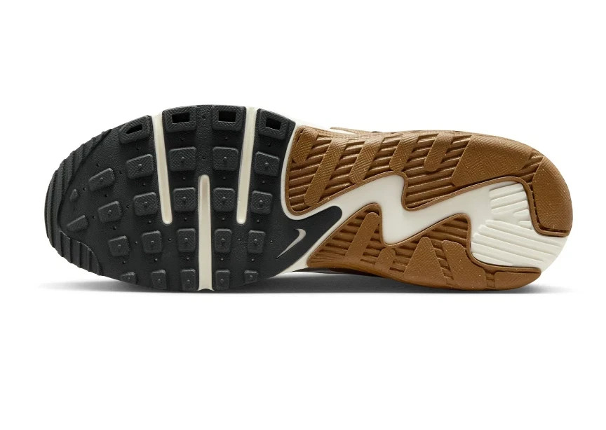 SIZE 11.5 - NEW Nike Airmax Excee White Grey Brown FZ5486-102 Black Tan SNEAKERS — product photo 8 of 9