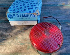 K-d Lamp Co. Kd 752 Dot Ist- 75 Top Single Face Red Round Pedestal Tail Light
