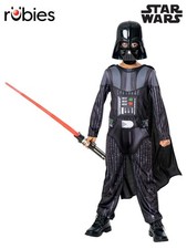 Disney Star Wars Darth Vader Costume Kids Size Small 4-6 