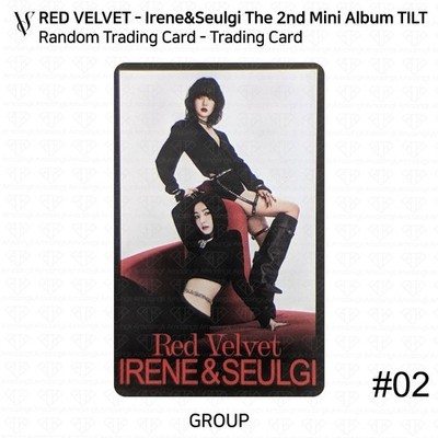 RedVelvet IRENE & SEULGI The 2nd Mini Album TILT Official MD