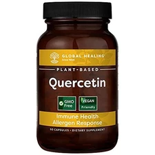 Global Healing Plant-Based Quercetin Supplement  60 Count