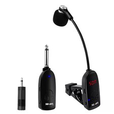 Professional UHF Wireless Instrument Microphone System For Saxophone Trumpet Sax