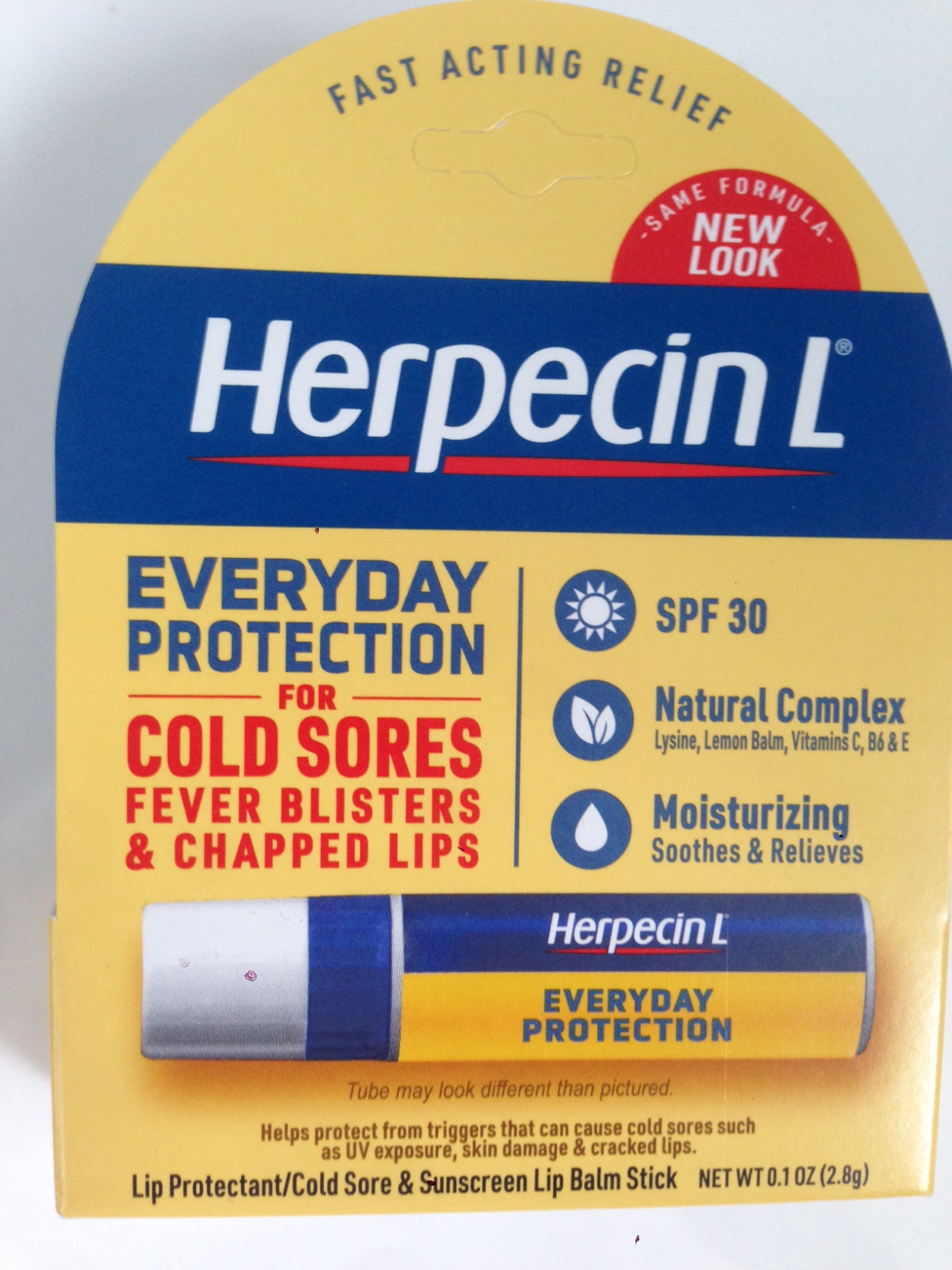 TWO PACK Herpecin L Cold Sores Sun Fever Blisters Chapped Lips Balm SPF 30 2.8g - Image 4