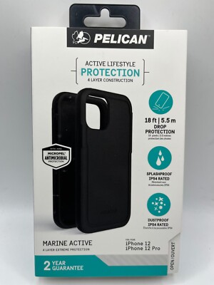 Pelican Marine Active Case for iPhone 12 and iPhone 12 Pro
