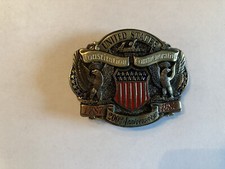 United States Constitution Commemorative 200th Anniversary 1787-1987 Belt Buckle