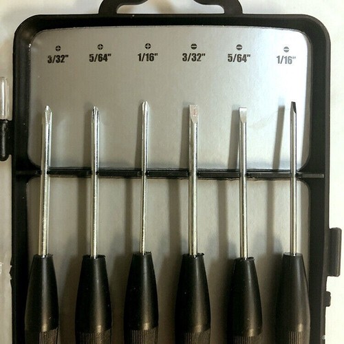 6PC Precision Screwdriver Set Eyeglass Watch Jewelry Repair Cell Micro Small NGL - Picture 2 of 2
