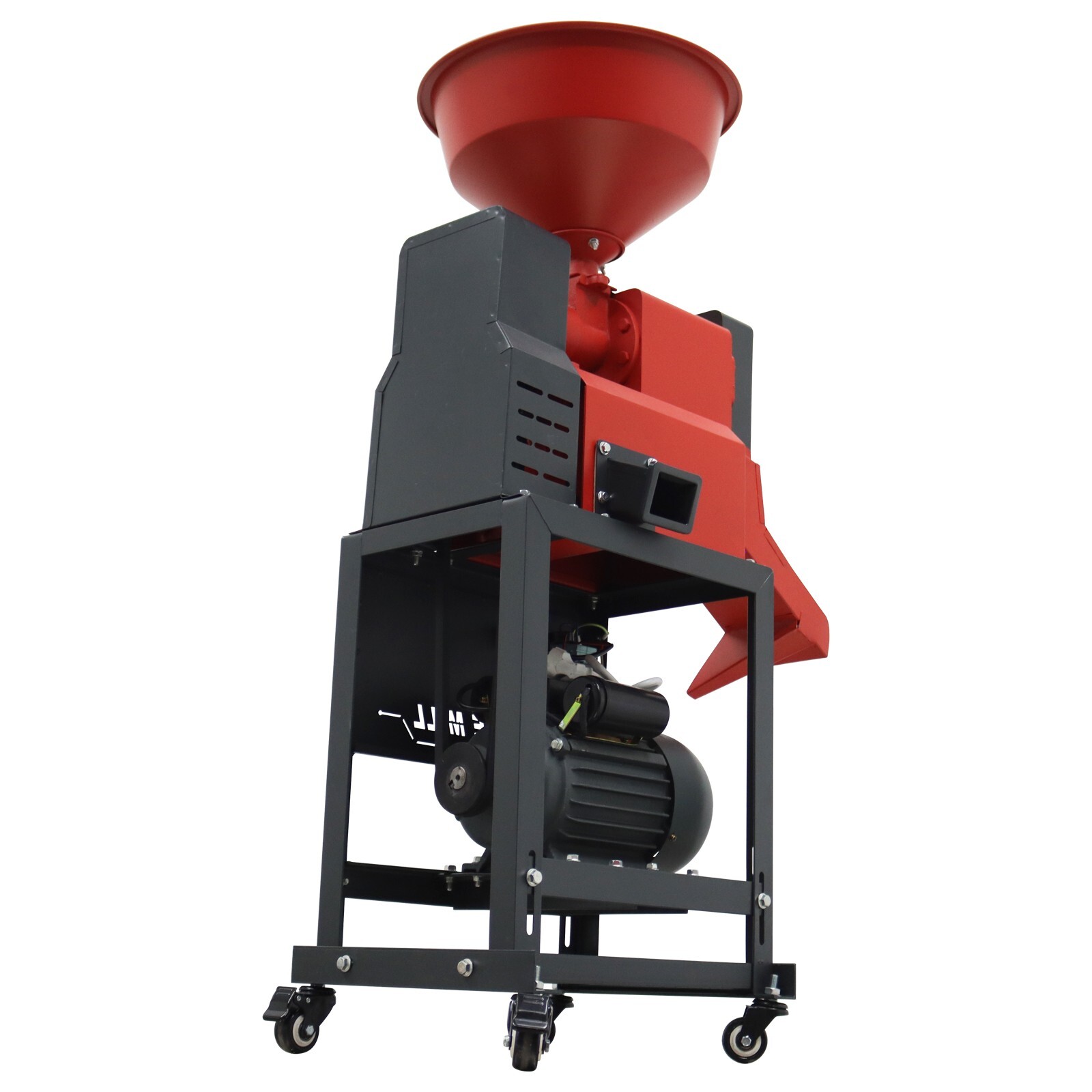 220V Rice Corn Grain Milling Peeling Machine Sheller Huller Grinder 130 ...