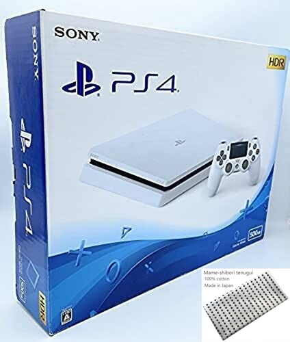 Sony PS4 PlayStation 4 Glacier White 500GB CUH-2200AB02 Japan ver. "Excellent" - Afbeelding 1 van 11