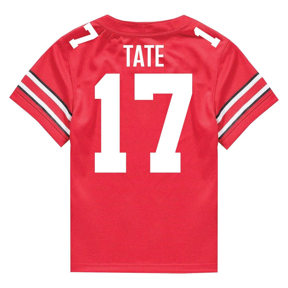 Ohio State Buckeyes Carnell Tate #17 Nike Scarlet 2025 Official