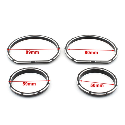 Instrument Board Gauge Bezel Kit For Harley Electra Street Glide 2014-2023 - Picture 10 of 10