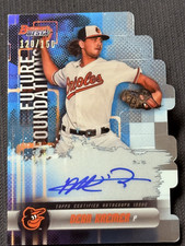 2019 Bowman's Best BLUE REFRACTOR DIE CUT PROSPECT ROOKIE AUTO Dean Kremer /150