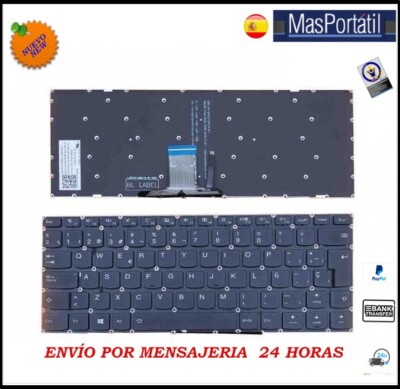 Clavier Espagnol Neuf Pour Lenovo Ideapad G510S – Pièce D’origine – Référence 25214798