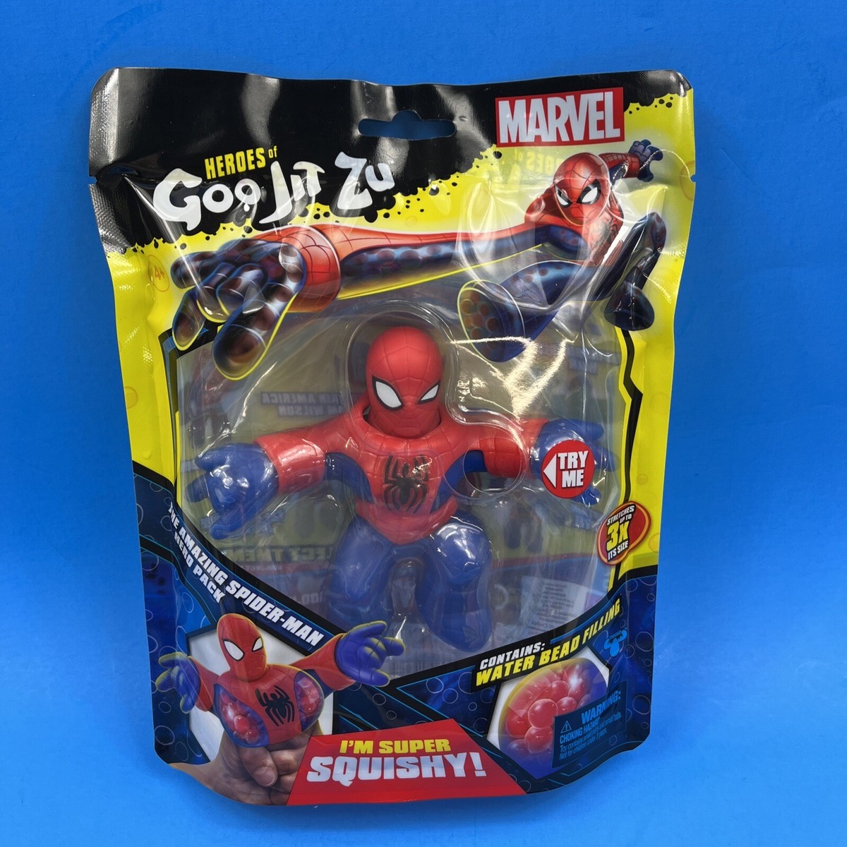 Marvel Heroes Of Goo Jit Zu Hero The Amazing Spider-Man Squishy
