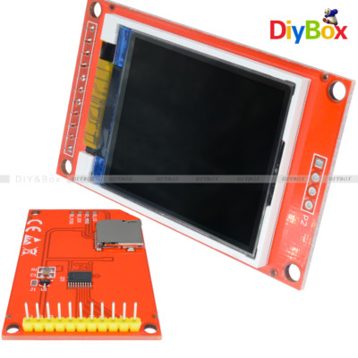 1.8 Inch TFT LCD Display Module ST7735S SPI 128x160 For Arduino, 51/AVR – Red