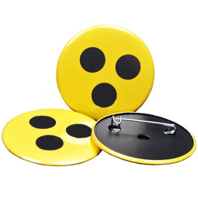 Made in Germany - Set of 3 Badges for the Blind and Visually Impaired - Quality...