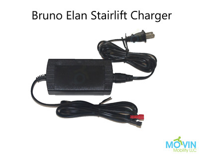 Bruno Elan Stairlift Battery Charger for SRE-3000 OEM-2401, OEM-2401B, BCR-24022