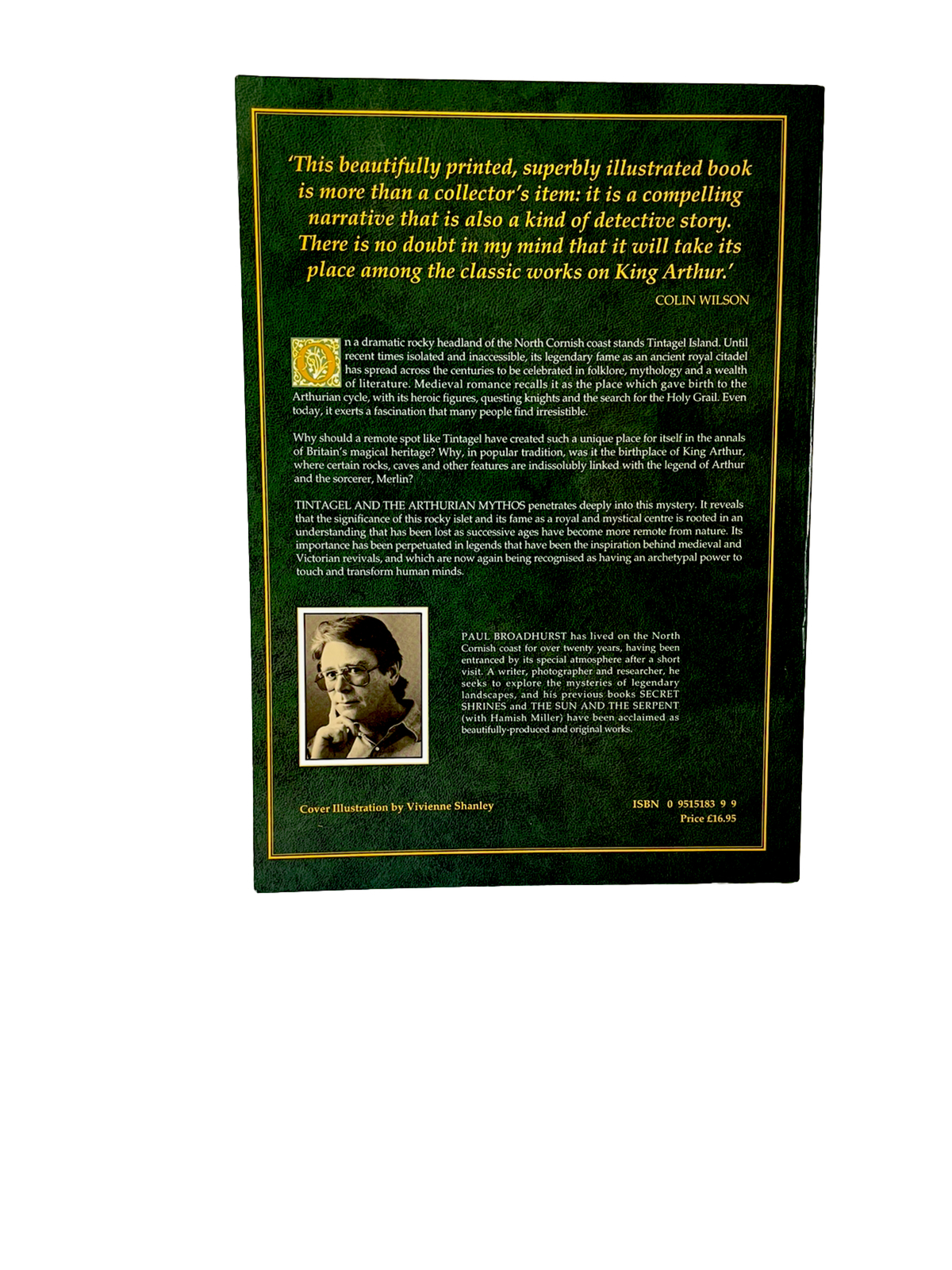 Tintagel and the Arthurian Mythos by Paul Broadhurst (Book, 1996) for