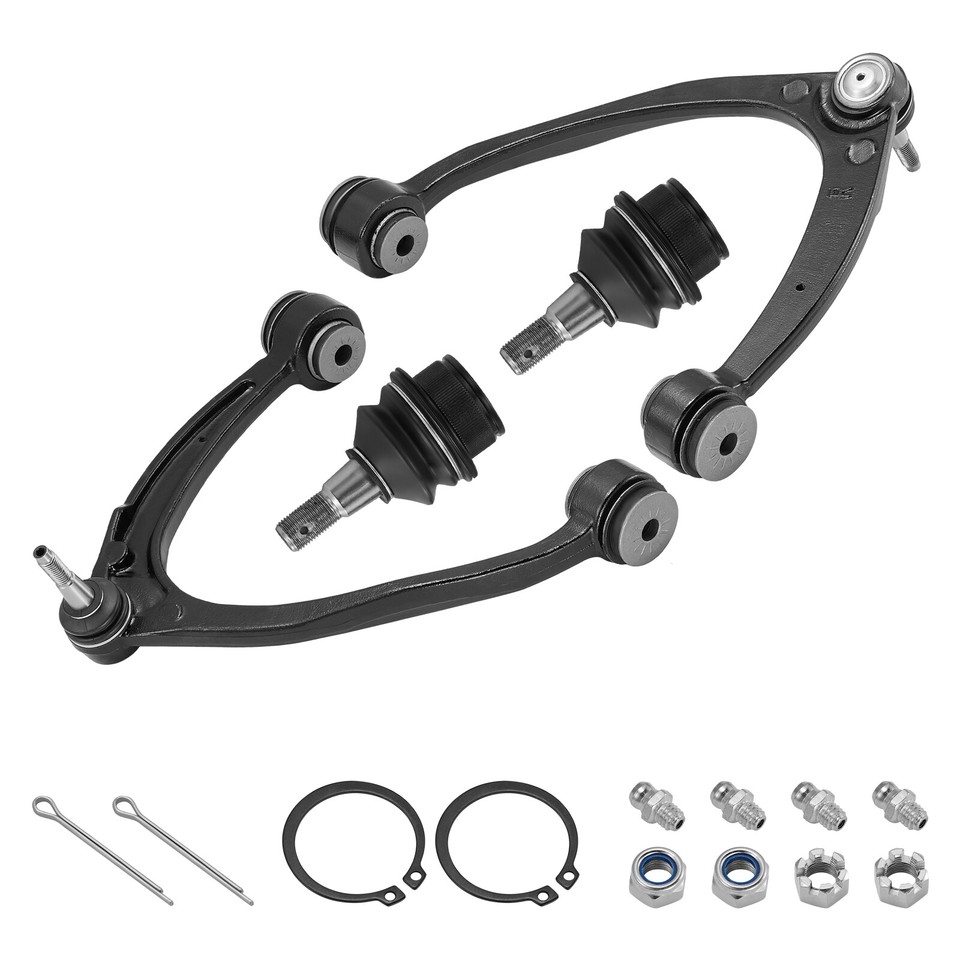 A-Premium 12Pcs Front Kit, Upper & Lower Control Arm Inner Outer Tie Rod End Sway Bar Links, Compatible with Chevrolet Silverado 1500, Silverado 1500 Classic, GMC Sierra 1500, Sierra 1500 Classic