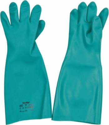 Ansell AlphaTec Solvex 37-185 Chemical Resistant Gloves: 1 Pair Size XX-Large