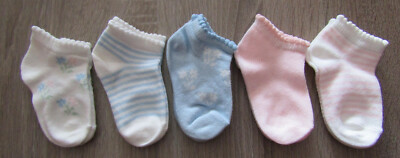Baby Sneakersocken Socken 5 Paar  GR.21-23 NEU mit Etikett