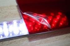 1 Platte Plexiglas   GS 500x1000x3mm rot tran...