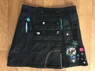 Desigual Women's Skirt Wool Viscose Size 42